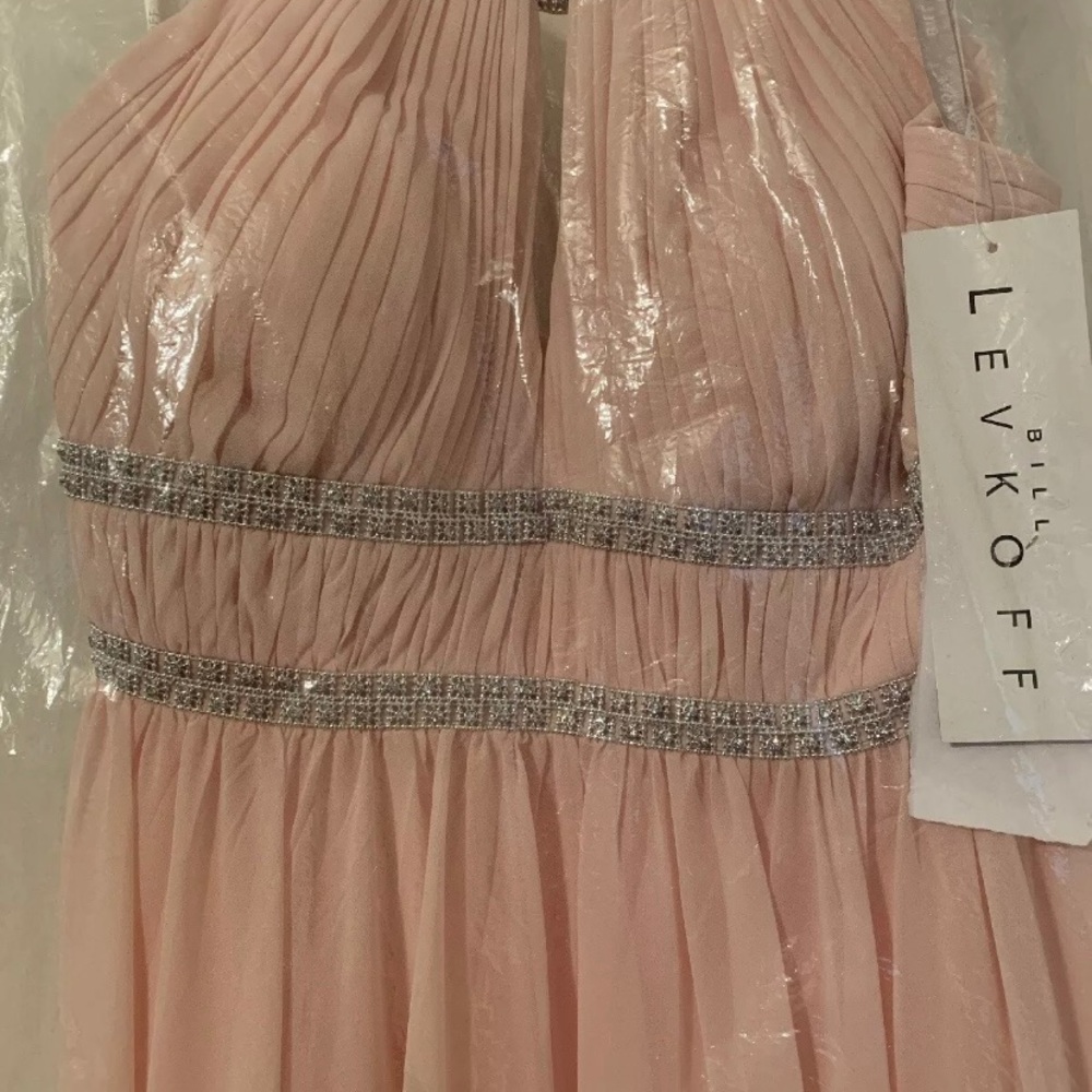 Bill Levkoff Formal Dress Petal Pink Size 2 - Picture 3 of 6